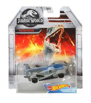 Hot Wheels Jurassic World - Veículo Velociraptor Azul