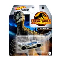 Hot Wheels Jurassic World Velociraptor Blue Mattel