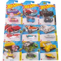 Hot Wheels Kit 9 Carrinhos Futuristas Cinema Filmes C4982