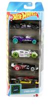 Hot Wheels Kit Com 5 Carrinhos Cyber Noir