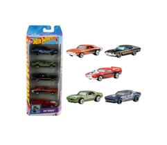 Hot Wheels KIT com 5 Carrinhos Mattel Original Escolha Cor:JKG14