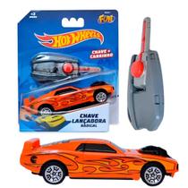 Hot Wheels Lançador Carrinho Laranja Color Shifter F0003 Fun