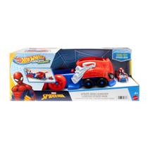 Hot Wheels Lançador Homem Aranha Racer Verse - Mattel Jfv70 Hot Wheels Lançador Homem Aranha Racer Verse - Mattel Jfv70