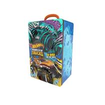 Hot Wheels Maleta Metálica Monster Trucks F0141-4