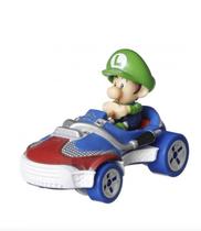 Hot Wheels Mario Kart - Baby Luigi Sneeker 1:64 - Carro Fundido sob Pressão