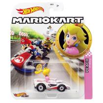 Hot Wheels Mario Kart Peach E Veiculo P-Wing Da Mattel Gbg25