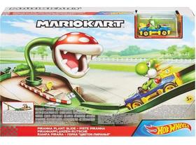 Hot Wheels Mario Kart Planta Piranha Yoshi - Mattel Gfy47