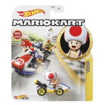 Hot Wheels Mario Kart Toad Standard Coleção Original 1magnus Hot Wheels Mario Kart Toad Standard Coleção Original 1magnus