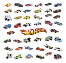 Hot Wheels Mattel Básico 1:64 05 Carrinhos Sortidos