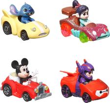 Hot Wheels Mattel Disney Pixar RacerVerse - Pacote com 4 Carrinhos 1:64 Hot Wheels Mattel Disney Pixar RacerVerse - Pacote com 4 Carrinhos 1:64