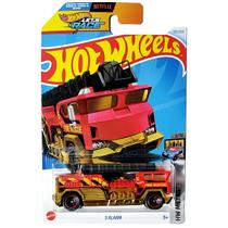 Hot Wheels Mattel Hot Wheels Let's Race HW Metro 5 Alarm Bombeiro 125/250 (Lote F - 2024)