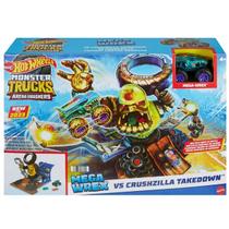Hot Wheels Monster TRUCK Arena Demoliçao Mega WREX VS GOR-ZILLA Mattel HPN71