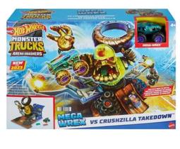 Hot Wheels Monster Truck Arena Demoliçao Wrex Vs Gor-zilla