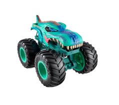 Hot Wheels Monster Truck Mega Wrex XL Colossal Mattel-JJN47 Cor:Verde Hot Wheels Monster Truck Mega Wrex XL Colossal Mattel-JJN47 Cor:Verde