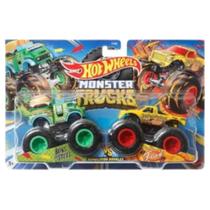 Hot Wheels Monster Truck Pack C/ 2 Carrinhos Mattel FYJ64