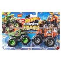 Hot Wheels Monster Truck Pack C/ 2 Carrinhos Mattel FYJ64