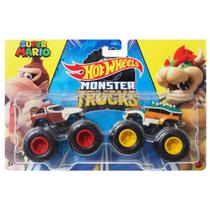 Hot Wheels Monster Truck Pack C/ 2 Carrinhos Mattel FYJ64