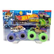 Hot Wheels - Monster Trucks 1:64 - Pack Com 2 - Piran-ahhhh