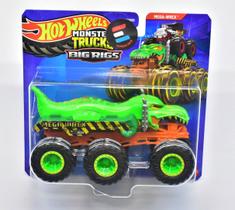 Hot wheels monster trucks - big rigs - 6 rodas - mega wrex