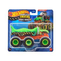 Hot wheels monster trucks big rigs mega-wrex verde - mattel jch44/hwm86