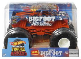 Hot Wheels Monster Trucks- Bigfoot Brilha HCB50 - Mattel
