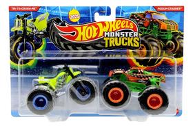 Hot Wheels Monster Trucks Carrinho C/02 Escala 1:64 - Mattel Hot Wheels Monster Trucks Carrinho C/02 Escala 1:64 - Mattel