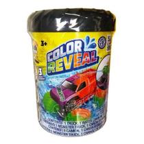 Hot Wheels Monster Trucks Color Reveal Sortido 3 Anos Hot Wheels Monster Trucks Color Reveal Sortido 3 Anos