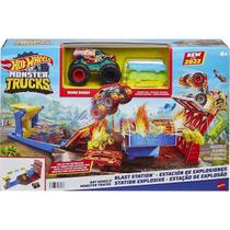 Hot Wheels Monster TRUCKS Estacao de Explosao Mattel HFB12