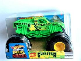 Hot Wheels Monster Trucks Gigante Oversized Gunkster Mattel