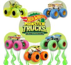 Hot Wheels Monster Trucks Glow In The Dark Brilha No Escuro Mattel Carrinho HCB50 Caminhão monstro