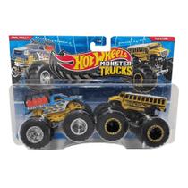 Hot Wheels Monster Trucks Haul Y'all vs Too S'cool - Mattel Hot Wheels Monster Trucks Haul Y'all vs Too S'cool - Mattel