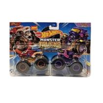 Hot Wheels Monster Trucks Hotweiler e Scratch Attack FYJ64 Hot Wheels Monster Trucks Hotweiler e Scratch Attack FYJ64