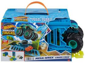 Hot Wheels Monster Trucks Mega-wrex Caixa De Choques - Mattel