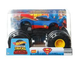Hot wheels monster trucks - oversized - dc comics super girl - 1/24 Hot wheels monster trucks - oversized - dc comics super girl - 1/24