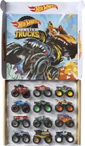 Hot Wheels Monster Trucks - Pacote com 12 Caminhões 1:64 em Metal Hot Wheels Monster Trucks - Pacote com 12 Caminhões 1:64 em Metal