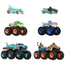 Hot Wheels Monster TRUCKS SHARKS VS. Dinos 1:64 5-PACK Hot Wheels Monster TRUCKS SHARKS VS. Dinos 1:64 5-PACK