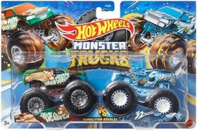 Hot Wheels Monster Trucks Smash Squatsh com 2 - Mattel (38869) Hot Wheels Monster Trucks Smash Squatsh com 2 - Mattel (38869)