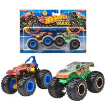 Hot Wheels Monster Trucks Surpresa Kit Com 2 Carrinhos FYJ64