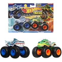 Hot Wheels Monster TRUCKS Veículo Escala 1:64 2-PACK (S) BL.C/02 Hot Wheels Monster TRUCKS Veículo Escala 1:64 2-PACK (S) BL.C/02