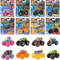 Hot Wheels Monster TRUCKS Veículo Escala 1:64 - Caixa com 08 Unidades