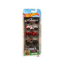 Hot Wheels Mud Studs Pacote com 5 carrinhos - Mattel Hot Wheels Mud Studs Pacote com 5 carrinhos - Mattel