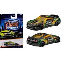 Hot Wheels Nissan GT-R (R35) - Neon Speeders (Mattel)