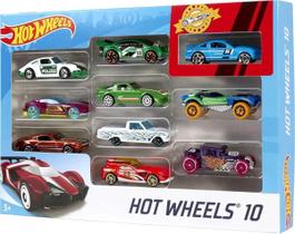 Hot Wheels Originais Pack 10 Carrinhos Sortidos 54886 Mattel Hot Wheels Originais Pack 10 Carrinhos Sortidos 54886 Mattel