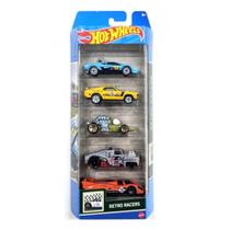 Hot wheels Pac De 5 Carros Básicos Racers Multicolor
