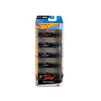 Hot Wheels Pack 5 Carrinhos Formula 1 - 1806
