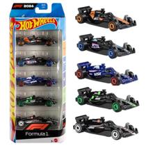 Hot Wheels Pack 5 Carros Fórmula 1 Original 1magnus -