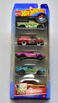 Hot wheels - pack 5 carros - hot wheels flames