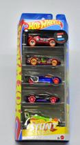 Hot wheels - pack 5 carros - hot wheels stunt tracks - 2025