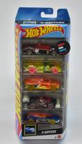 Hot wheels - pack 5 carros - x-raycers