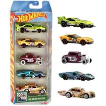 Hot Wheels Pack C/ 5 Carrinhos HW Retro Racers 1:64 - Mattel Hot Wheels Pack C/ 5 Carrinhos HW Retro Racers 1:64 - Mattel